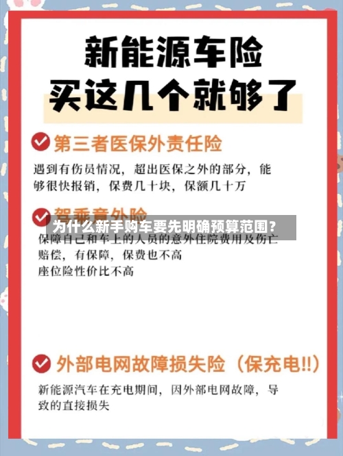 为什么新手购车要先明确预算范围？