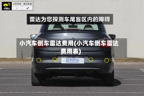 小汽车倒车雷达费用(小汽车倒车雷达费用表)-第3张图片