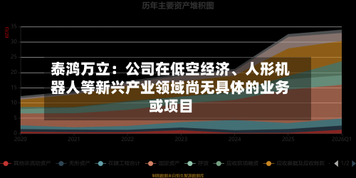 泰鸿万立：公司在低空经济、人形机器人等新兴产业领域尚无具体的业务或项目