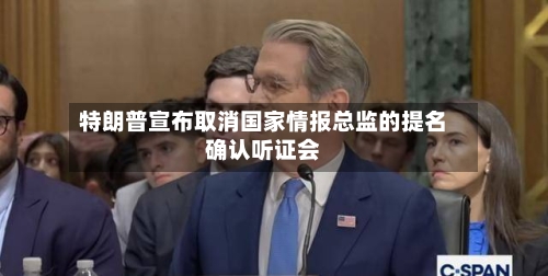 特朗普宣布取消国家情报总监的提名确认听证会-第2张图片