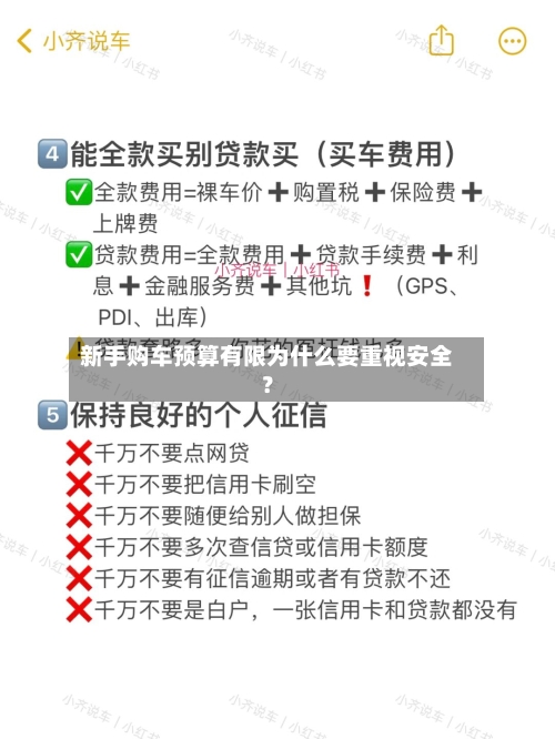新手购车预算有限为什么要重视安全?-第2张图片