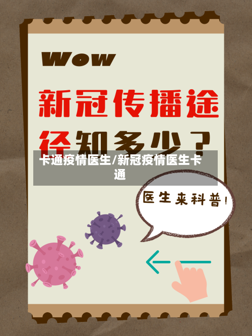 卡通疫情医生/新冠疫情医生卡通