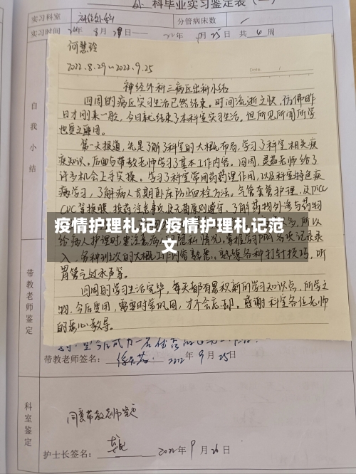 疫情护理札记/疫情护理札记范文