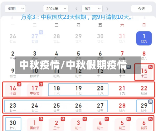 中秋疫情/中秋假期疫情-第2张图片