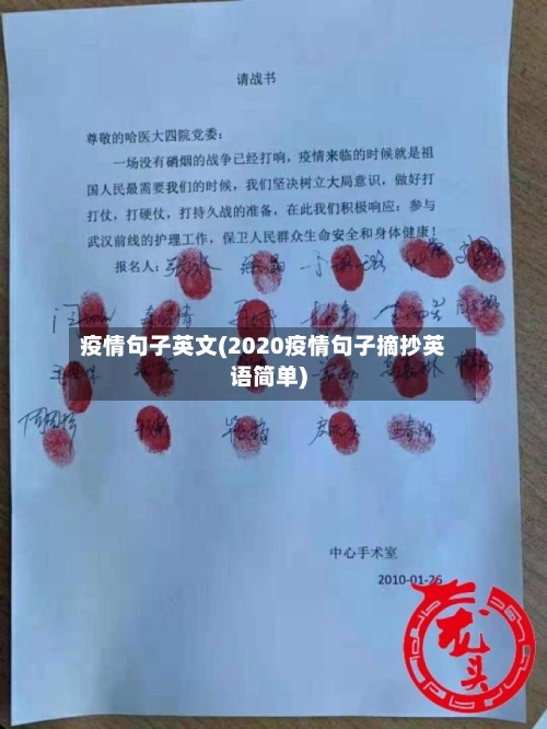 疫情句子英文(2020疫情句子摘抄英语简单)-第3张图片