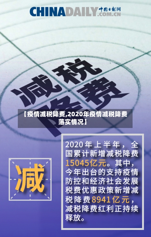 【疫情减税降费,2020年疫情减税降费落实情况】-第2张图片