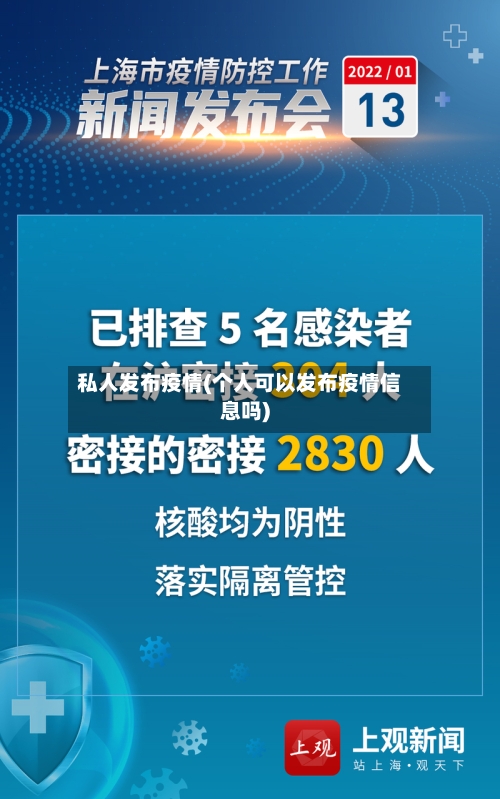 私人发布疫情(个人可以发布疫情信息吗)-第2张图片