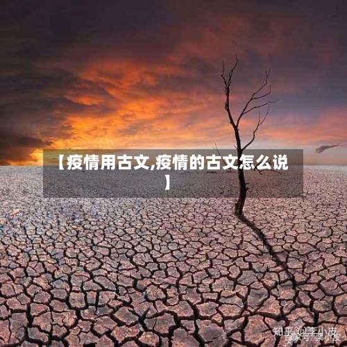 【疫情用古文,疫情的古文怎么说】