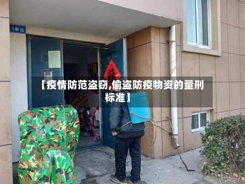 【疫情防范盗窃,偷盗防疫物资的量刑标准】-第2张图片