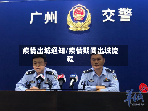 疫情出城通知/疫情期间出城流程-第3张图片