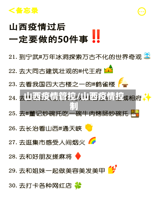 山西疫情管控/山西疫情控制-第3张图片