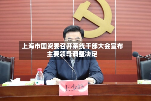 上海市国资委召开系统干部大会宣布主要领导调整决定