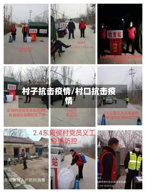村子抗击疫情/村口抗击疫情-第3张图片