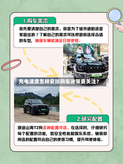 充电速度怎样安排购车决策要关注？