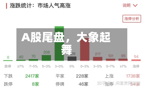 A股尾盘，大象起舞-第2张图片