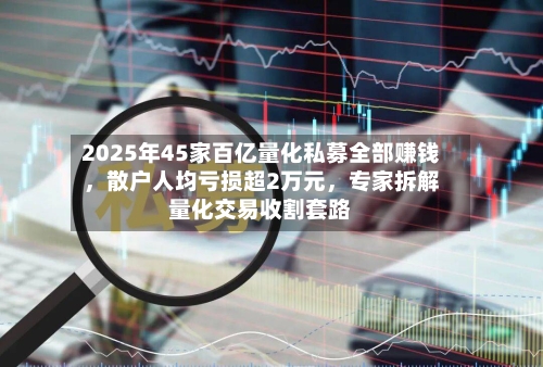2025年45家百亿量化私募全部赚钱，散户人均亏损超2万元，专家拆解量化交易收割套路-第3张图片