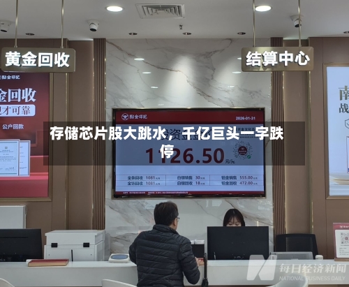 存储芯片股大跳水	，千亿巨头一字跌停-第2张图片